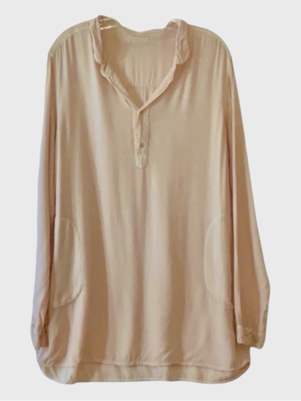 406 CP Shades Pink Tunic Top with Pockets